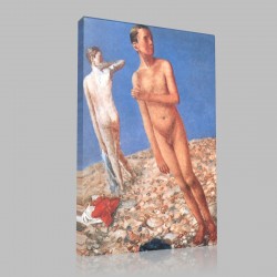 Kuzma Sergeevich Petrov Vodkin-Boys,at Top Stampa su Tela