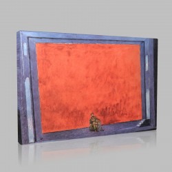 Kuzma Sergeevich Petrov Vodkin-Decoration of Theatre of Boris Godunov Stampa su Tela