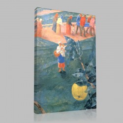 Kuzma Sergeevich Petrov Vodkin-Midday. Summer,Detail Stampa su Tela