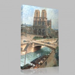 Kuzma Sergeevich Petrov Vodkin-Paris Stampa su Tela