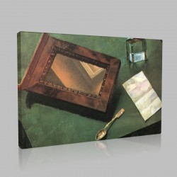 Kuzma Sergeevich Petrov Vodkin-Still-life with a mirror Stampa su Tela