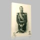 Rundaltsov-Portrait of Emperor Nicholas II with Remarque Stampa su Tela