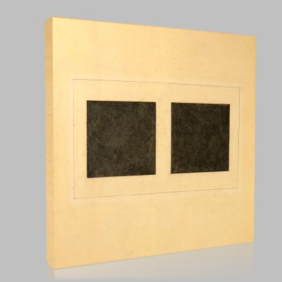 Kazimir Malevich-Suprematist Elements Squares Canvas