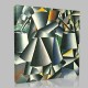 Kazimir Malevich-Woman with Pails Dynamic Arrangement Canvas