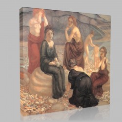 Kuzma Sergeevich Petrov Vodkin-Coast Stampa su Tela