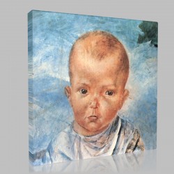 Kuzma Sergeevich Petrov Vodkin-the Daughter of the Artist Stampa su Tela