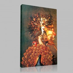 Giuseppe Arcimboldo-L'Air Stampa su Tela