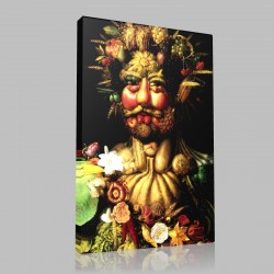 Giuseppe Arcimboldo-Portrait de Rodolphe II Stampa su Tela