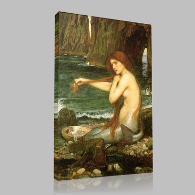 J.W Waterhouse-Mermaid Canvas